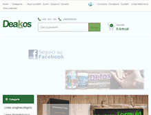 Tablet Screenshot of deakos.com